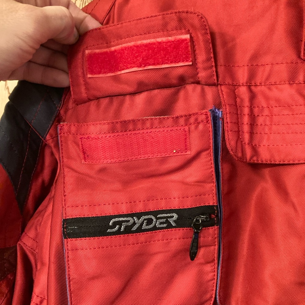 Spyder Vintage Men's Vibrant Red Ski Jacket - Picture 5 of 11